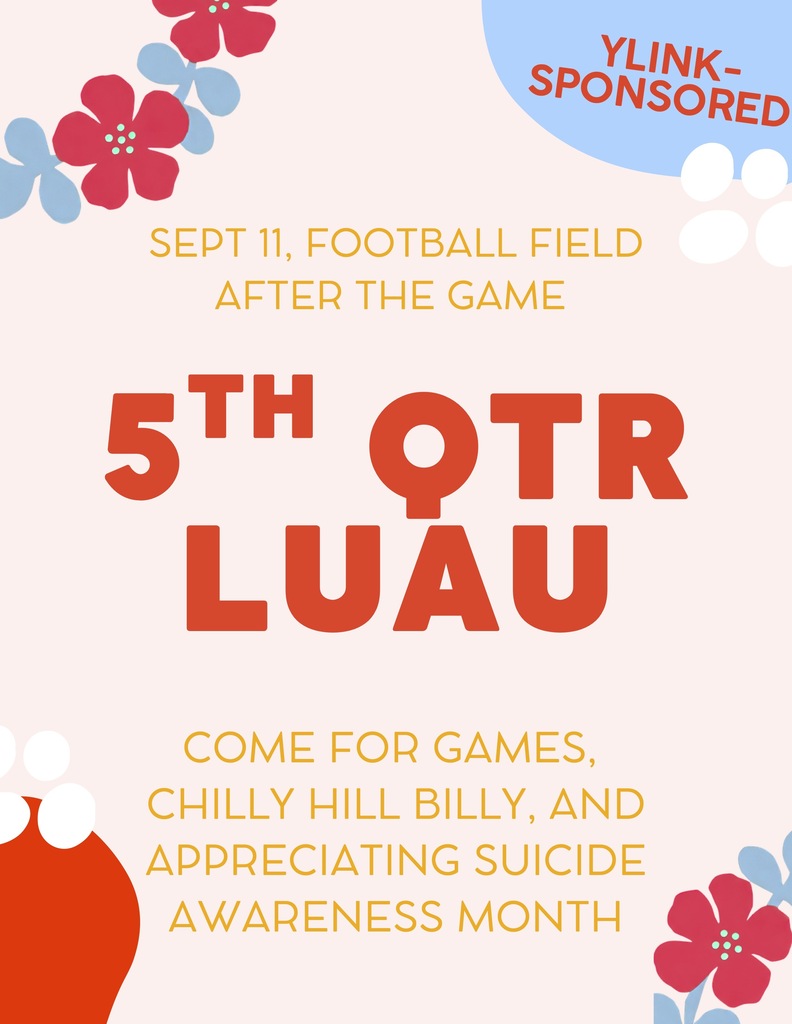 After you cheer on the football team Friday night, stick around for food, games, and fun, courtesy of the CCCHS YLinK.