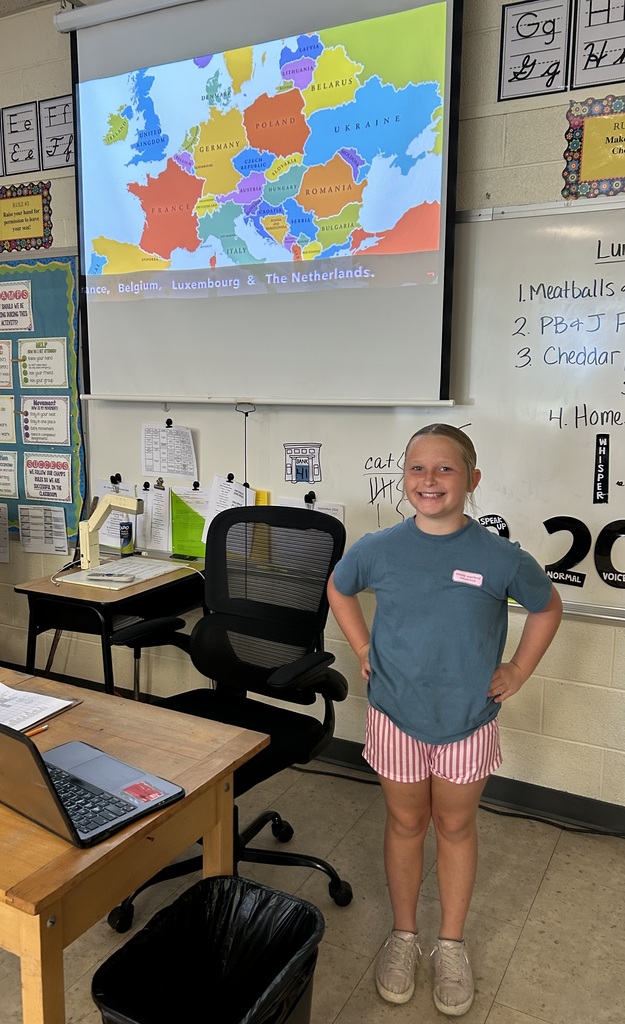 Mr. Yenni's 5th graders begin the year in Social Studies by studying culture. This past week, students created a Google Slides presentation showing where their ancestors came from and aspects of their own cultures.