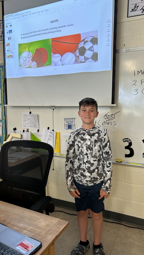 Mr. Yenni's 5th graders begin the year in Social Studies by studying culture. This past week, students created a Google Slides presentation showing where their ancestors came from and aspects of their own cultures.