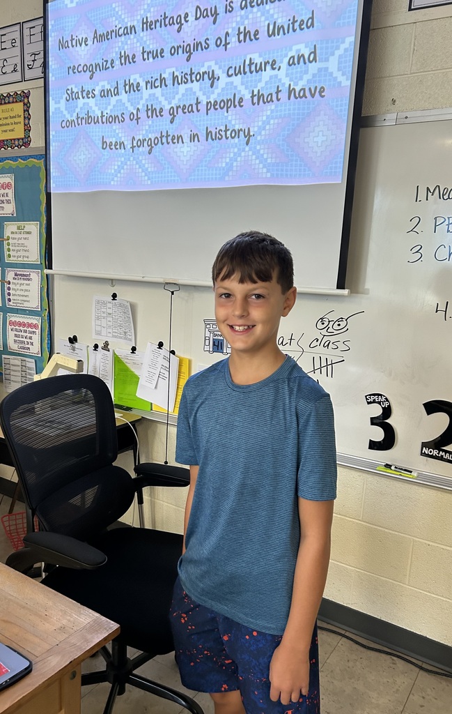 Mr. Yenni's 5th graders begin the year in Social Studies by studying culture. This past week, students created a Google Slides presentation showing where their ancestors came from and aspects of their own cultures.