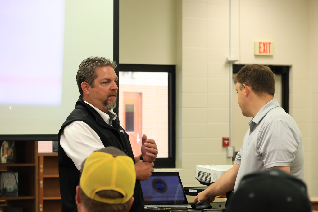 Nabholz Construction, the CMAR for the USD 379 bond projects, hosted a local contractor summit. The goal was to give local contractors information on how to bid on all projects starting in November. This supports the district's goal of providing as many opportunities as possible to keep district tax dollars in the community.
