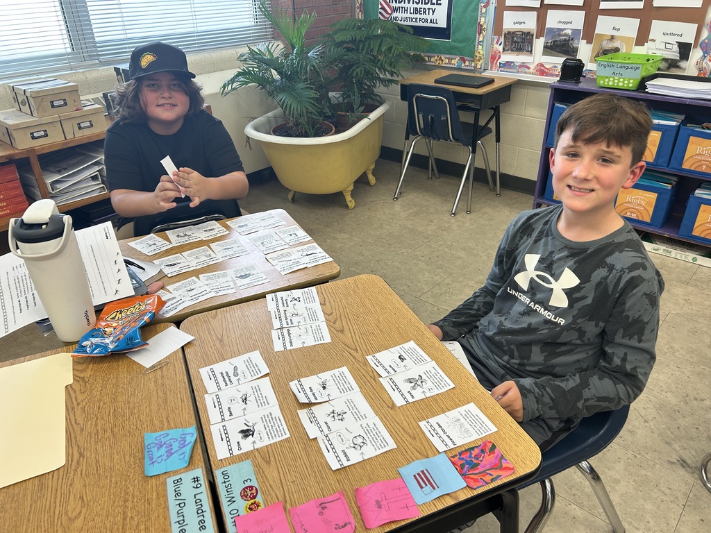 Mr. Yenni's 5th graders play a game creating food chains. Who eats who?