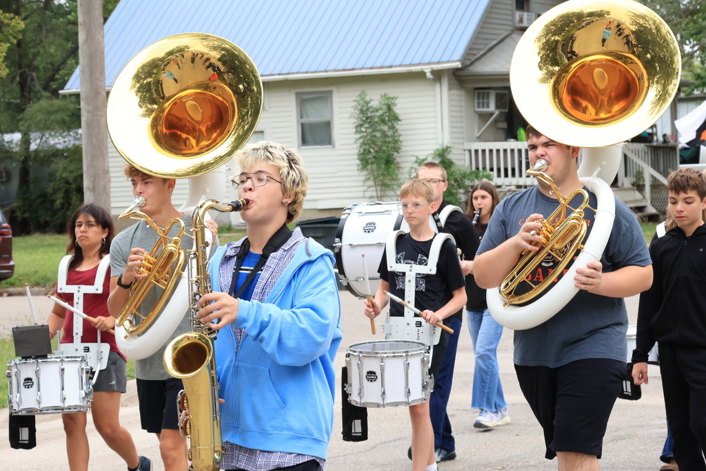 A special thanks to Mrs. Thrasher and the CCCHS band for leading the LES kindergarten students during the ABC Bootcamp parade!