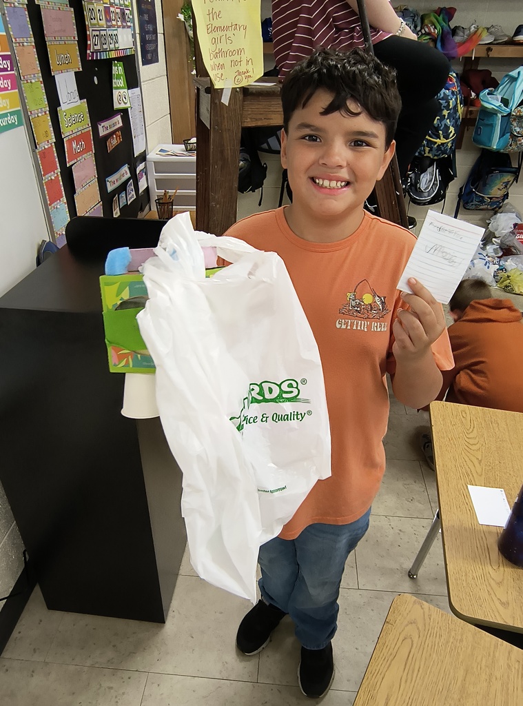 Mrs. Simnitt's class put gravity to the test this week by participating in an egg drop challenge. They used common items to create a shield for an egg and dropped it from a high distance.