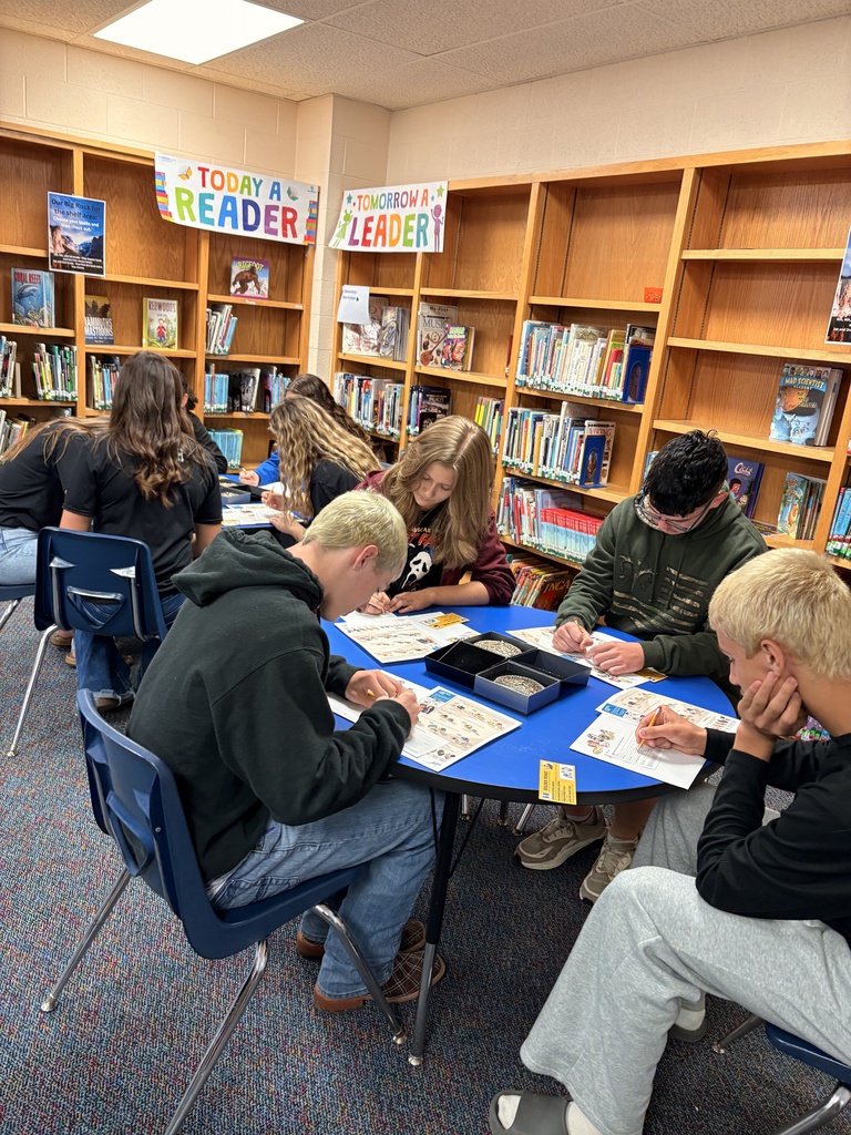 Mrs. Woolever's sophomore class met with a Jostens representative today to learn about class rings and class belt buckles. Students explored options for creating a keepsake to celebrate their high school years and show their Bomber pride! #Celebrate379