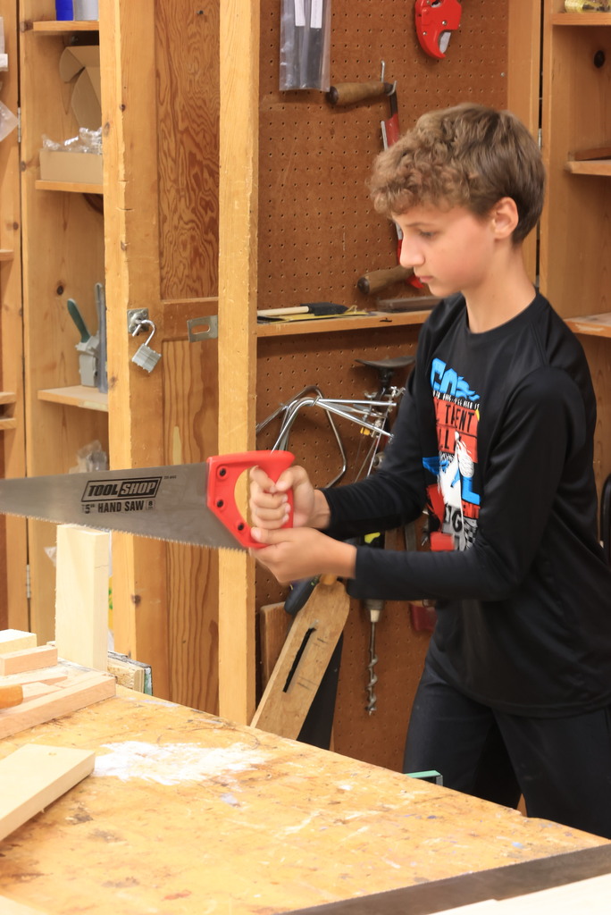Mr. Couch's industrial arts and construction tech classes have been working on all kinds of individual projects during the first quarter.