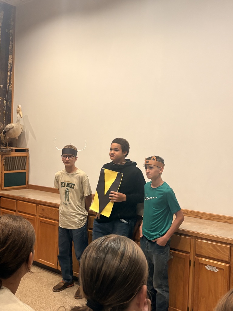 Wakefield students spent the day identifying different species found around Kansas, performing skits they wrote, and going on a scavenger hunt the annual Eco-Meet last week.