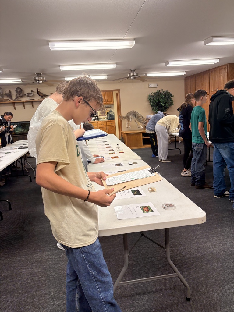 Wakefield students spent the day identifying different species found around Kansas, performing skits they wrote, and going on a scavenger hunt the annual Eco-Meet last week.