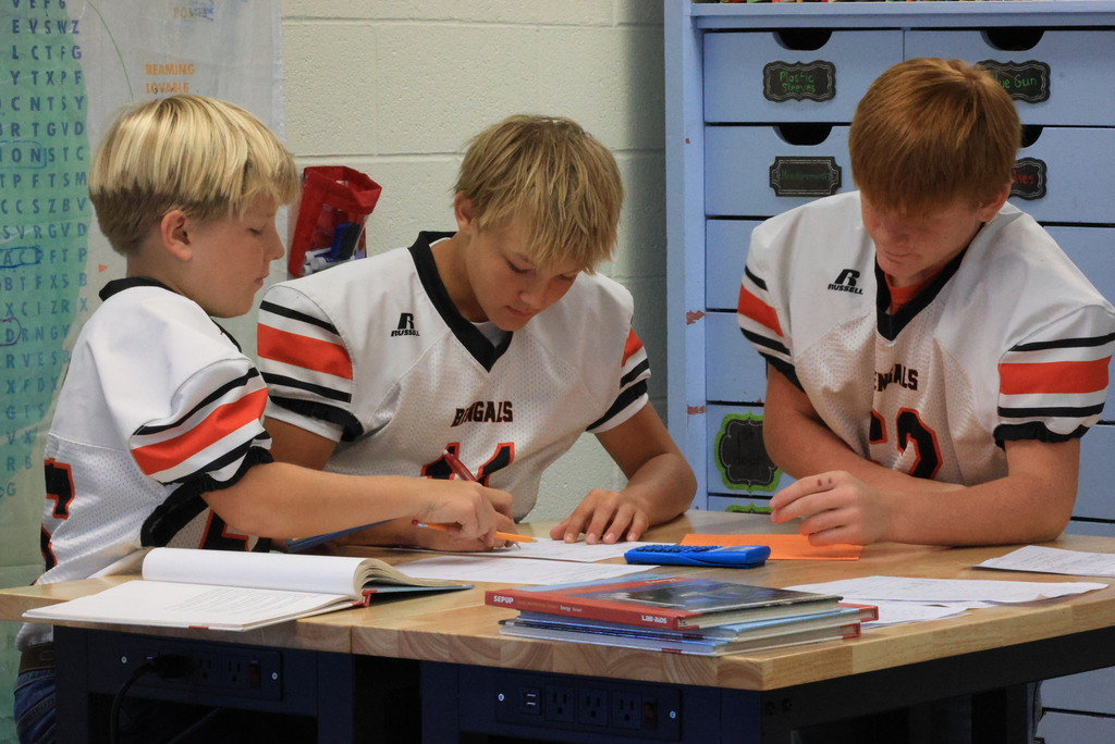 As a final project on their energy unit, Mrs. Pfizenmaier had her science students create a family energy profile. They were given a location and the costs of different options, and they had to decide which housing improvement was best. 