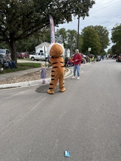 USD 379 Chartwells staff members participate in the 2026 Clay Center Piotique parade.