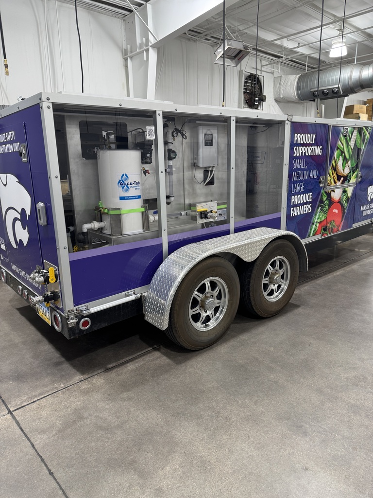 Equipment from the KSU Technology Development Institute is shown.