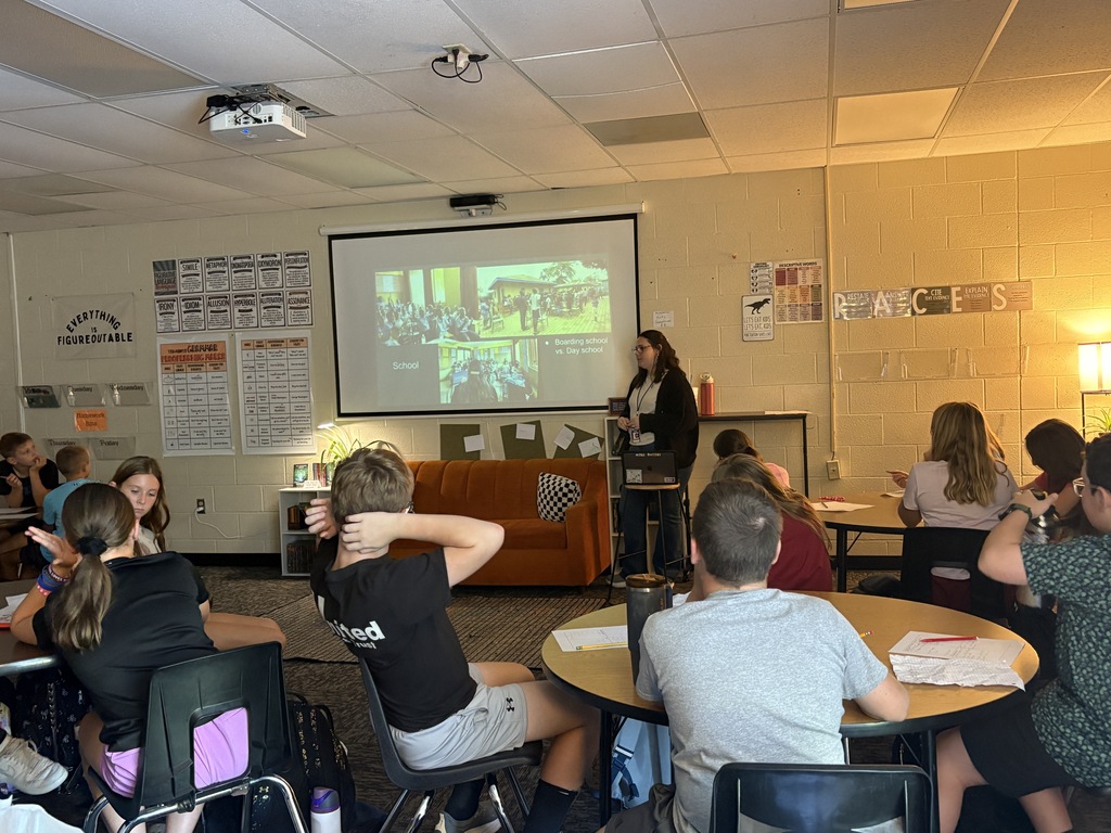 A guest speaker in Ms. Smith's ELA and Bengal Writing classes talks about life in Uganda.