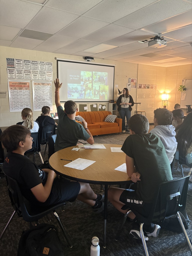A guest speaker in Ms. Smith's ELA and Bengal Writing classes talks about life in Uganda.