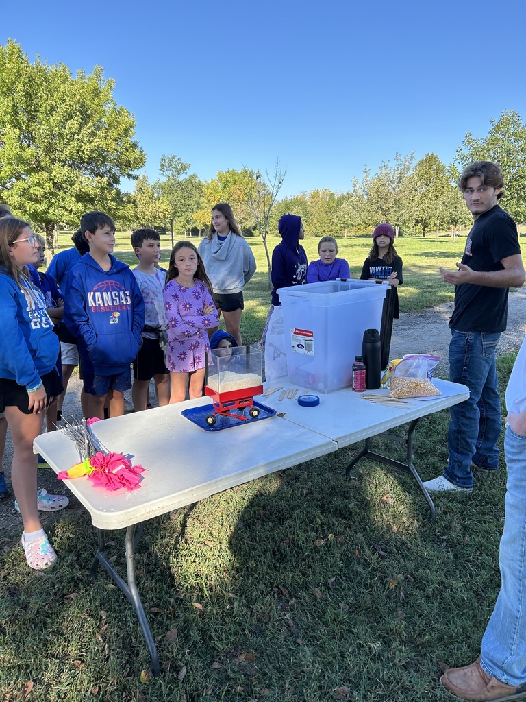 Mr. Yenni's 5th graders visited Clay Center last Friday for the Farm Safety Day hosted by the CCCHS FFA.