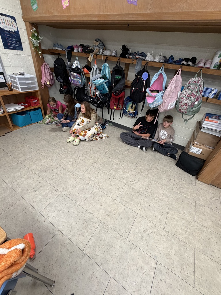 The 9th graders read to 4th graders as part of a program that was started last year.