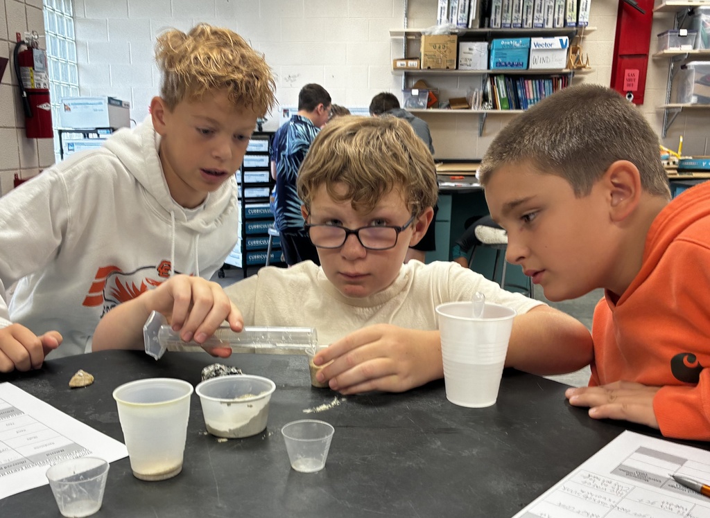 6th graders investigated how water enters and flows through different earth materials. They analyzed and interpreted the data they collected to explore how aquifers form in locations with certain geological features.