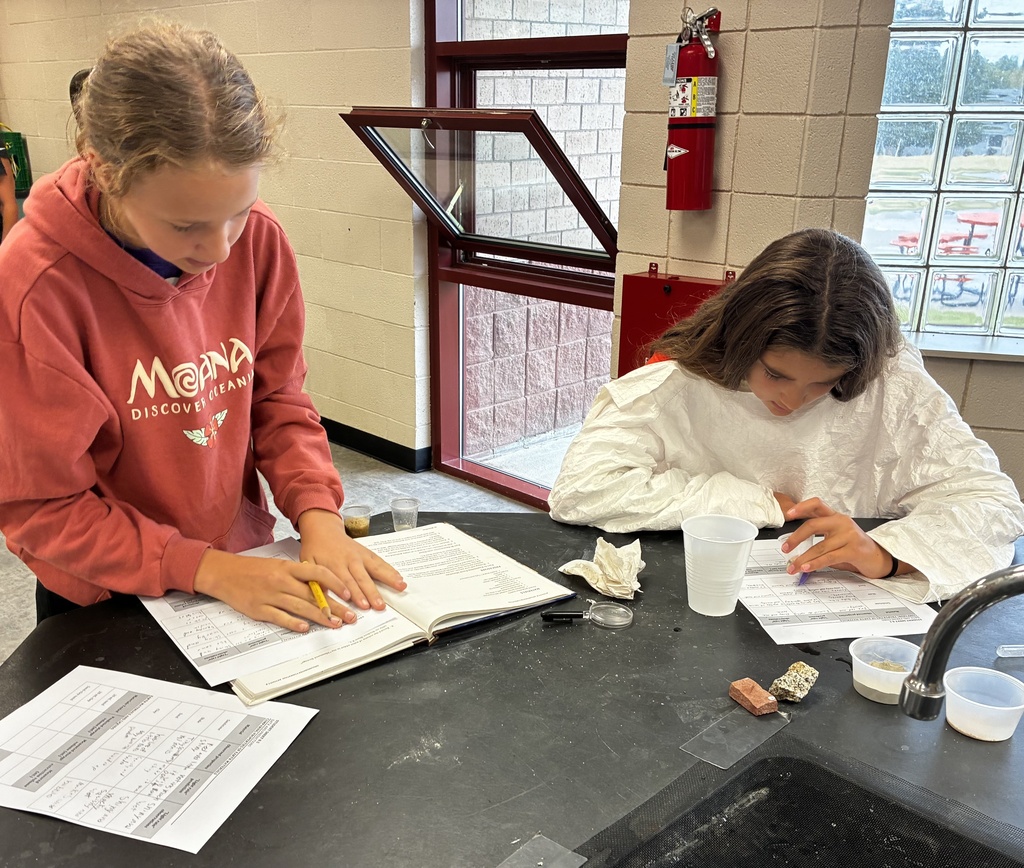 6th graders investigated how water enters and flows through different earth materials. They analyzed and interpreted the data they collected to explore how aquifers form in locations with certain geological features.