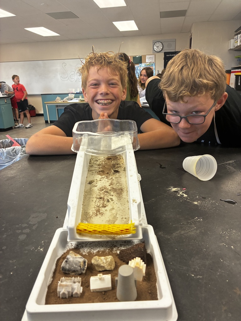 6th graders investigated how water enters and flows through different earth materials. They analyzed and interpreted the data they collected to explore how aquifers form in locations with certain geological features.