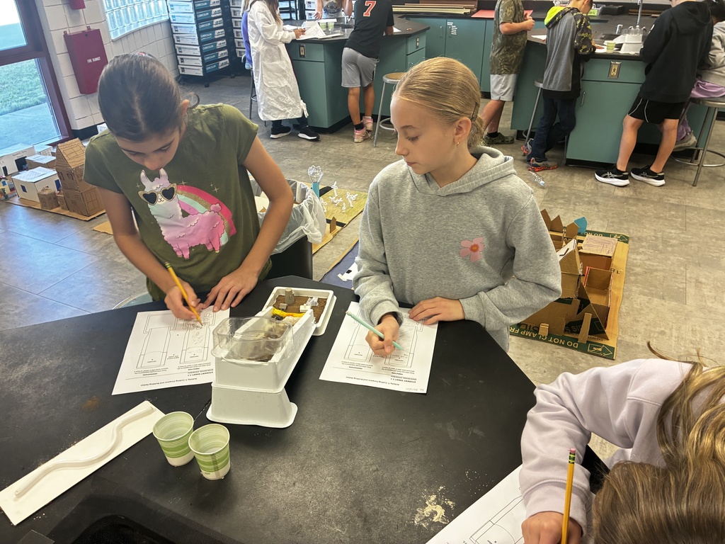6th graders investigated how water enters and flows through different earth materials. They analyzed and interpreted the data they collected to explore how aquifers form in locations with certain geological features.