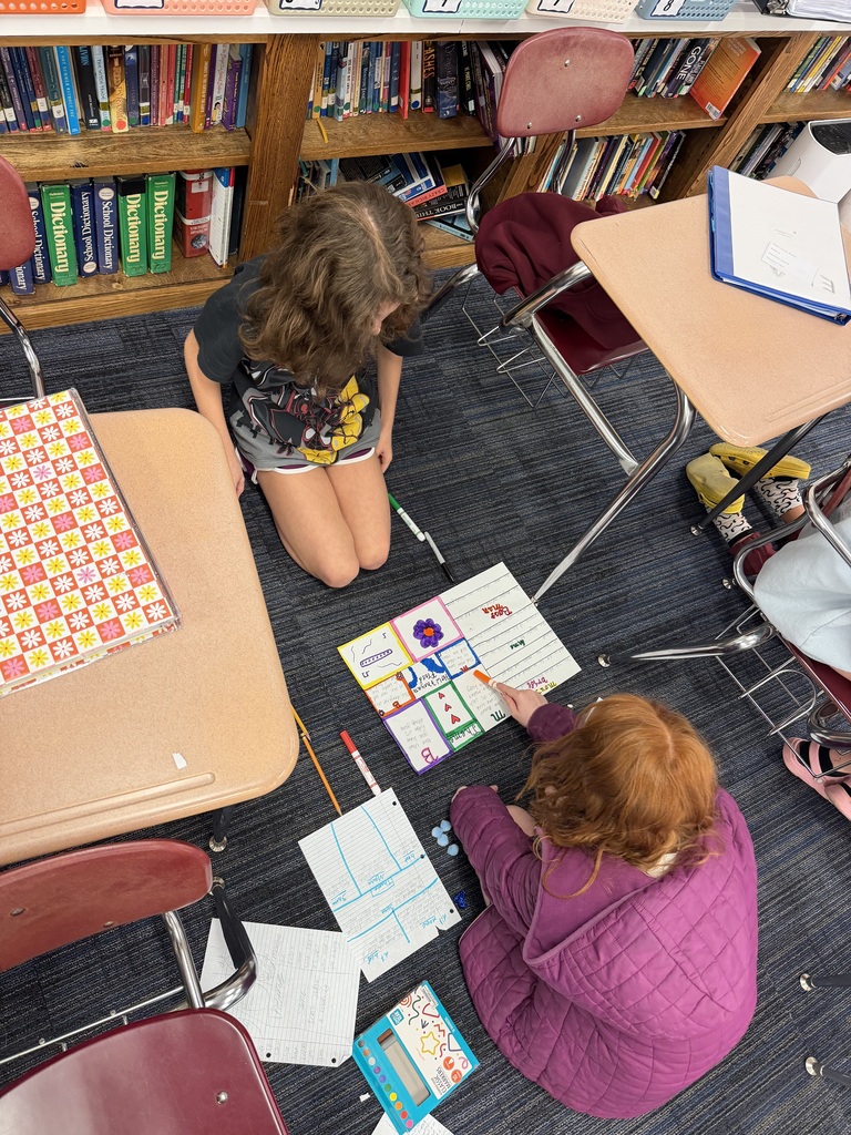 After reading two folktales, Mrs. Ehlers' 6th graders explored the lessons and messages found in each story. For their projects, they stated a theme with evidence from the story, then compared the two themes. Then they made posters and presented them to the class. 