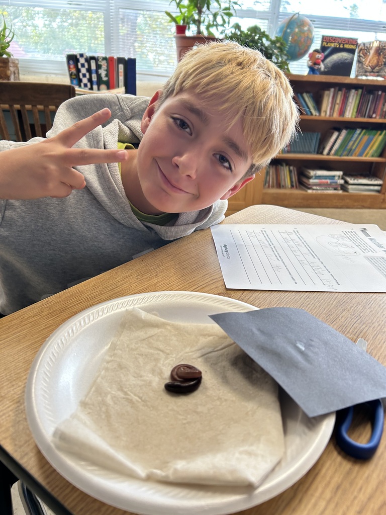 Mr. Yenni's science class studied worms with an experiment to prove whether they like wet, dark places. 
