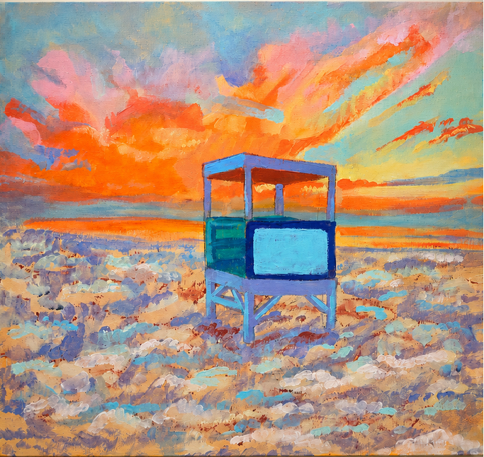Lifeguard Stand by Paige Cope
