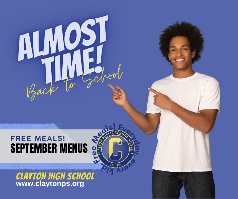 SEPTEMBER MENUS