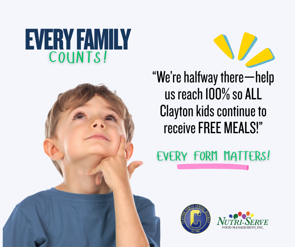 EVERY FAMILY COUNTS, EVERY FORM MATTERS!