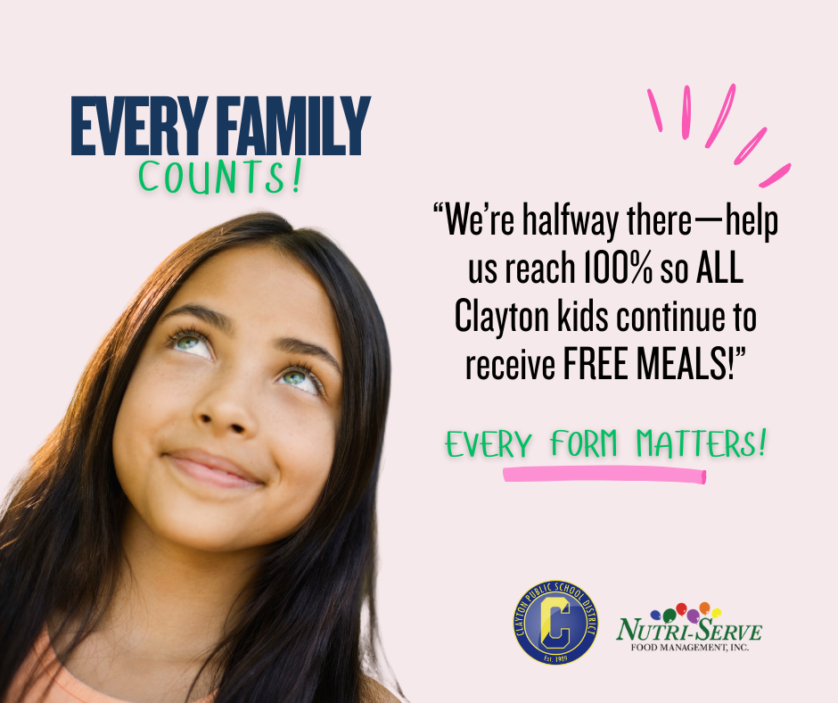 EVERY FAMILY COUNTS, EVERY FORM MATTERS!