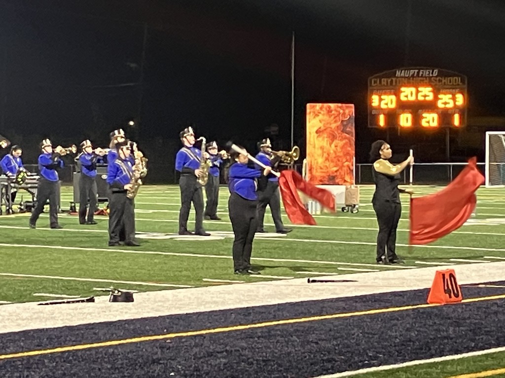 Clayton Marching Band Competition October 2025