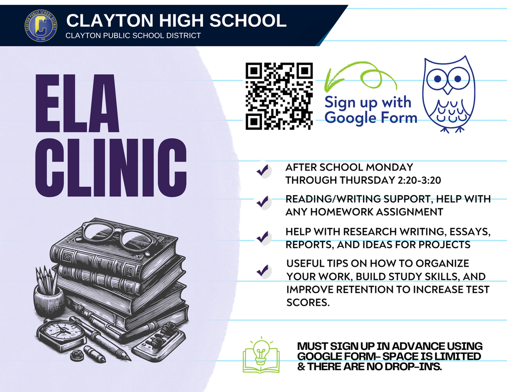 ELA Clinic for HS Students