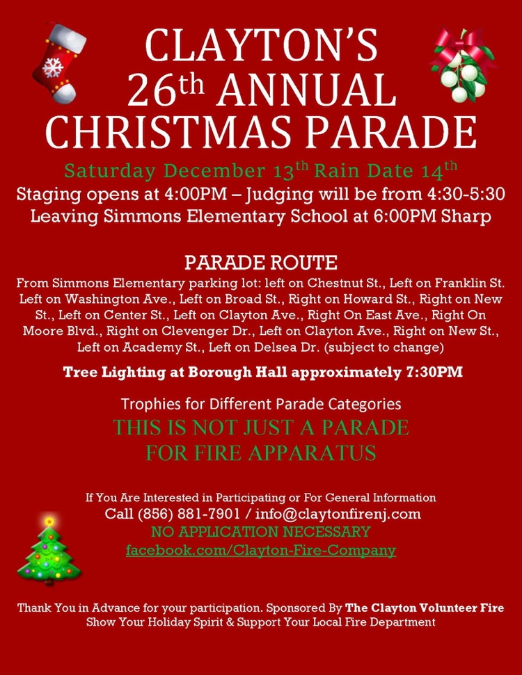 Clayton Christmas Parade