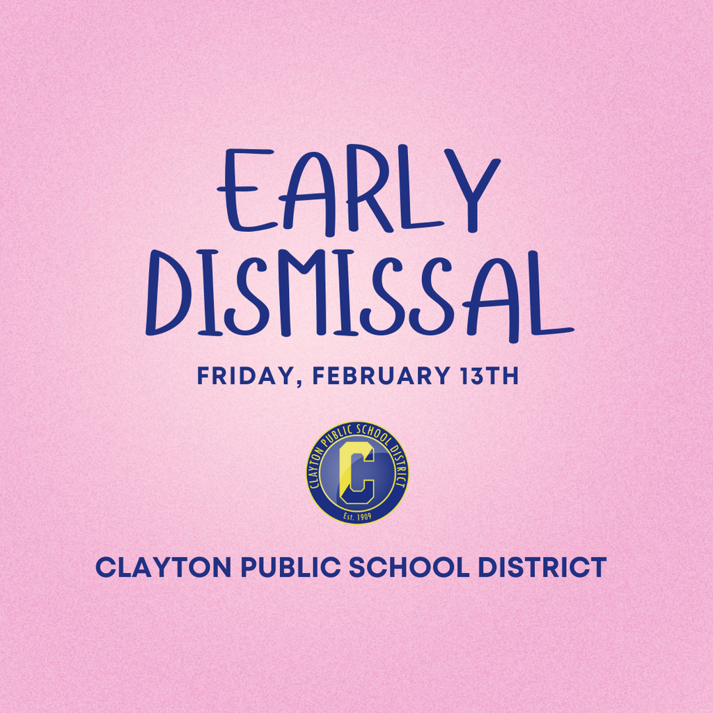 Early Dismissal Friday February 13th