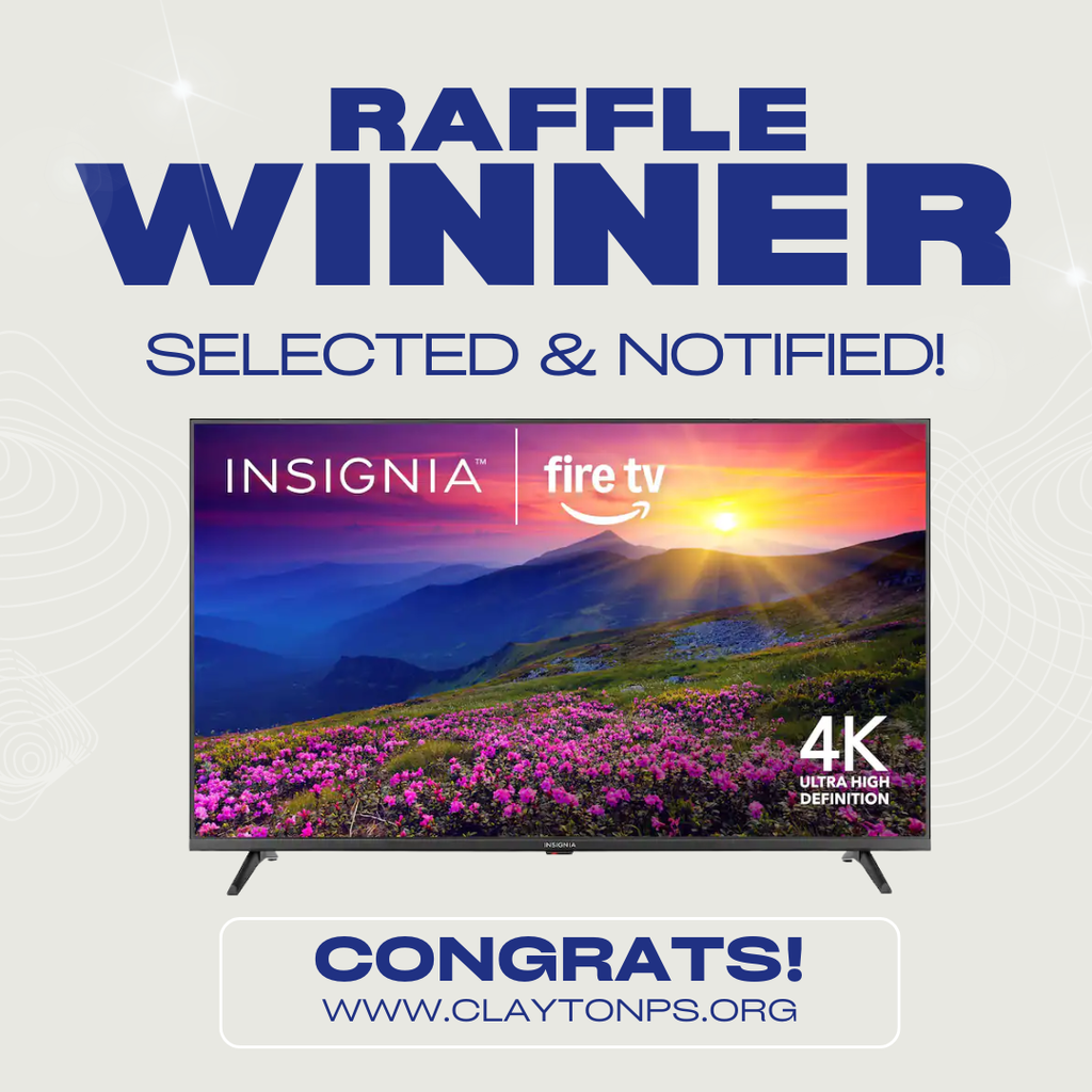 RAFFLE WINNER ANNOUNCEMENT