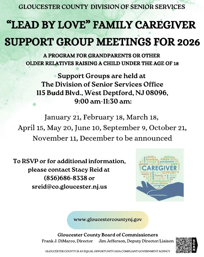 caregiver support group flyer