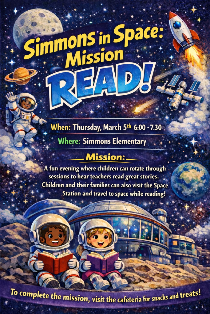 Simmons in Space Reading Night