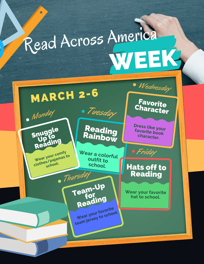 READ ACROSS AMERICA SPIRIT WEEK!