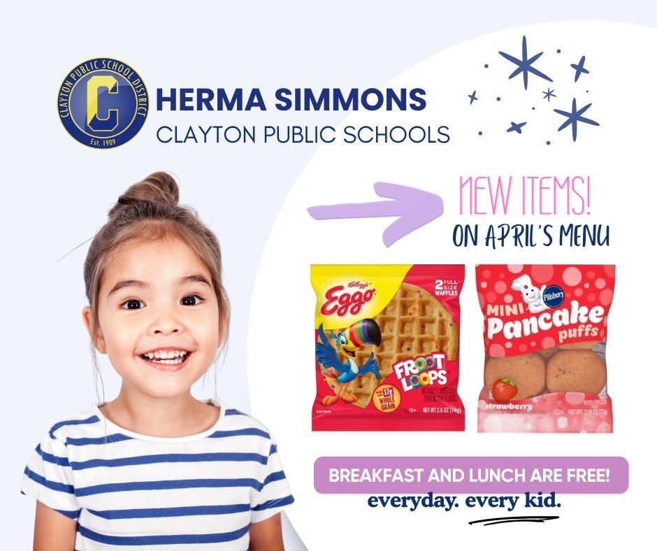 NEW ITEMS ON HERMA SIMMONS BREAKFAST MENU! 