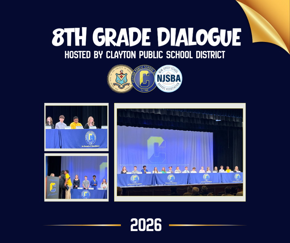 photos from 8th grade dialogue held at cpsd march 2026