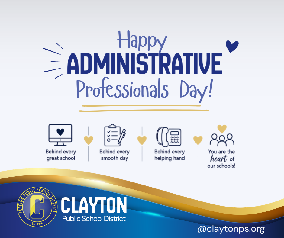 HAPPY ADMINSTRATIVE PROFESSIONALS DAY! 