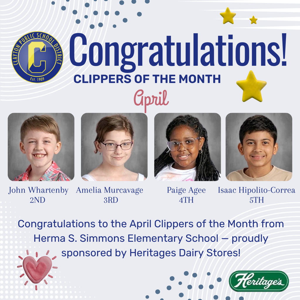 Clippers of the Month for ES may 2026