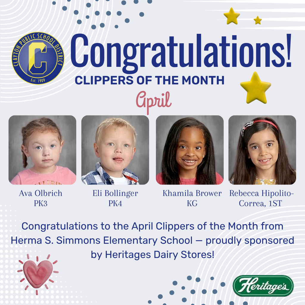 Clippers of the Month for ES april 2026