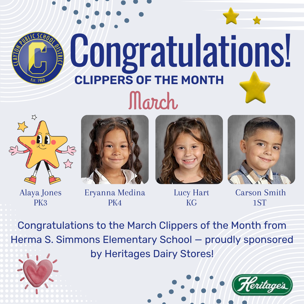 ES Clippers of the Month March 2026