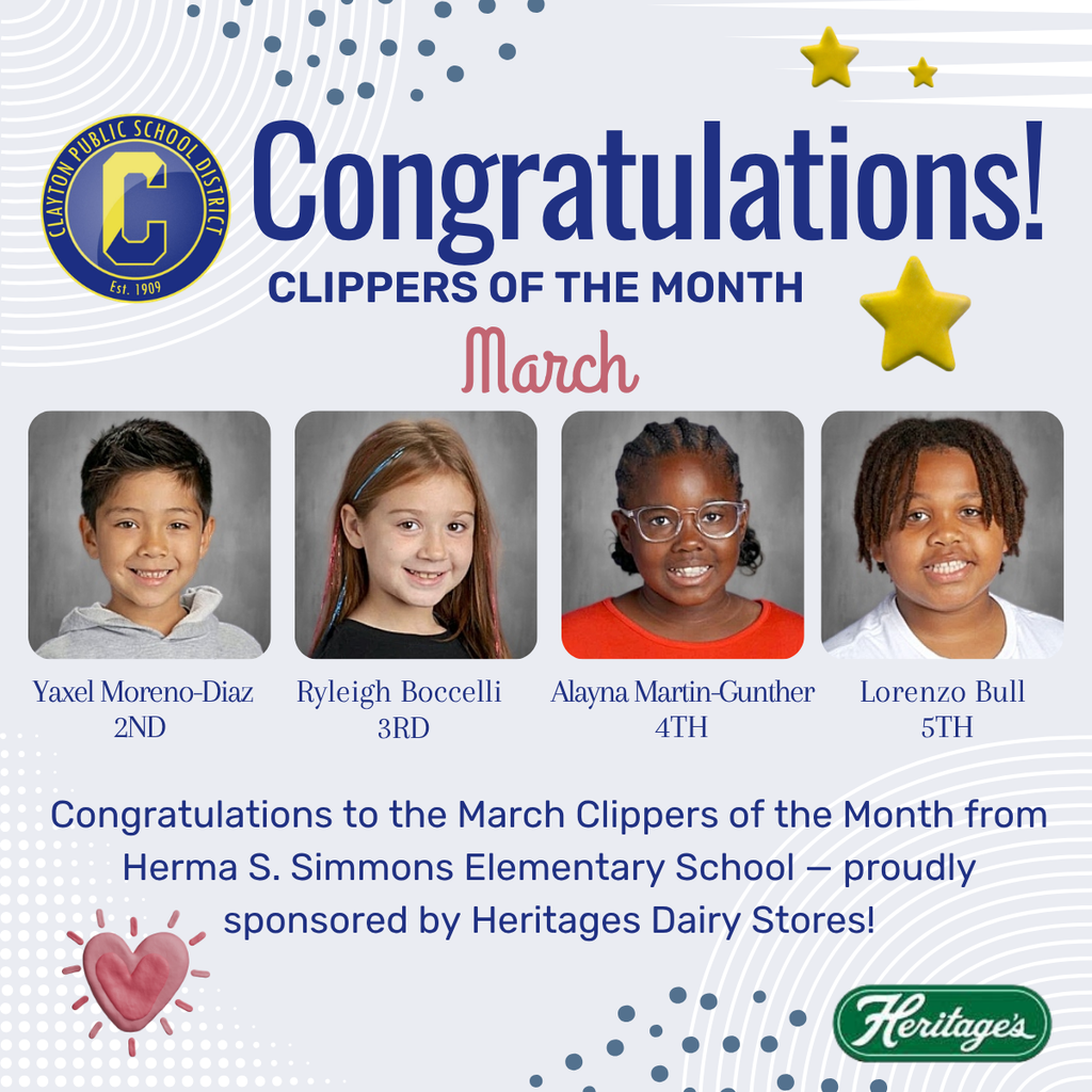ES Clippers of the Month March 2026
