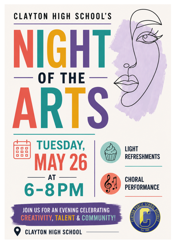 CHS NIGHTVOF THE ARTS 5/26 6pm