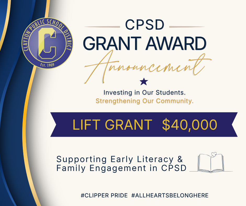 LIFT GRANT AWARD