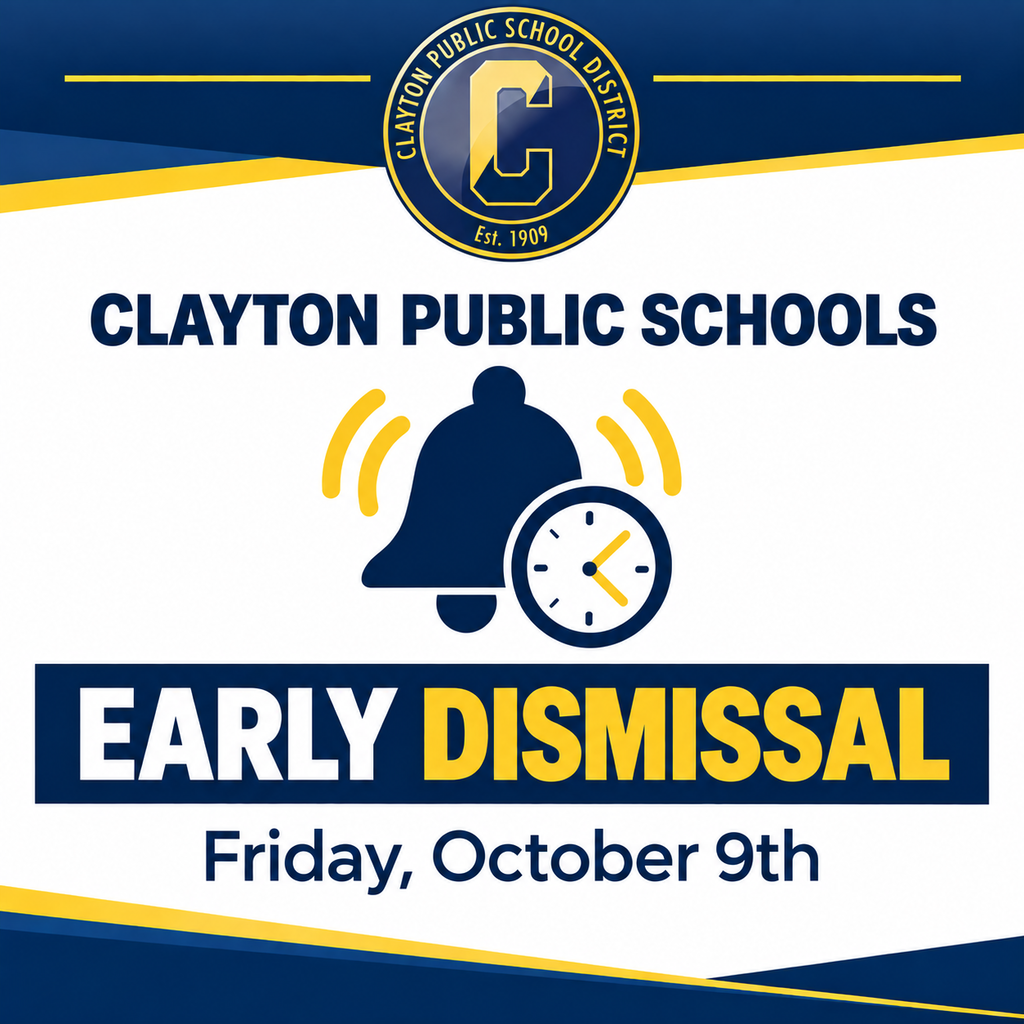 CPSD WILL HAVE EARLY DISMISSAL ON 10/9