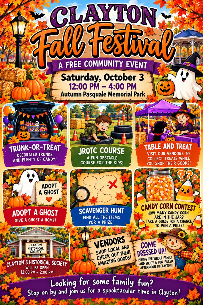 Clayton fall festival 2026