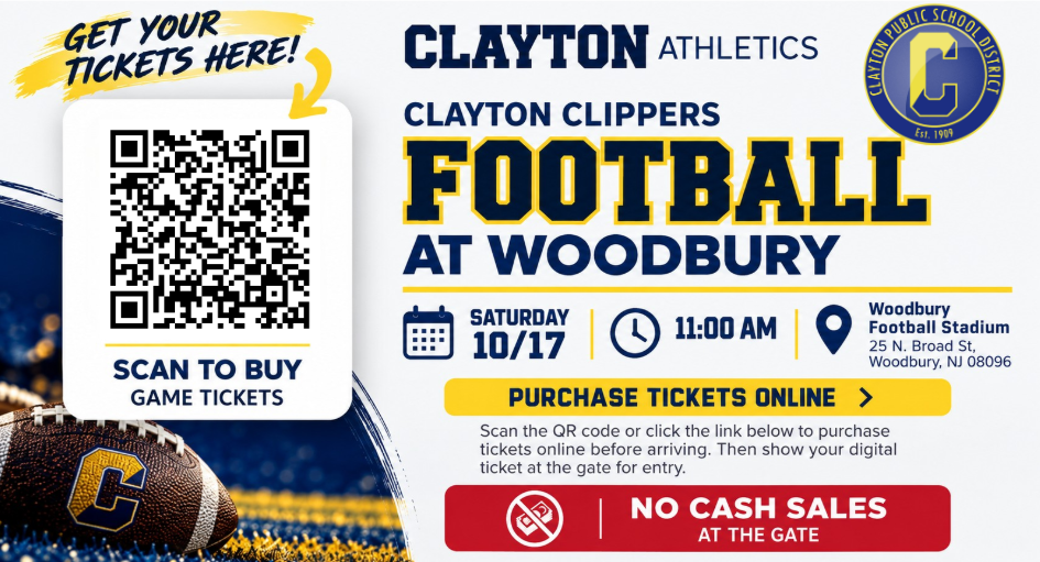 Clayton Football at Woodbury Football Stadium on 11/17 at 11:00AM