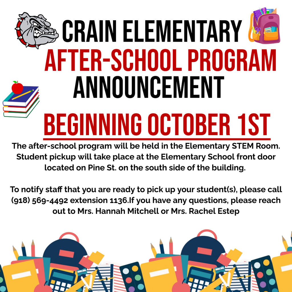 After-school announcement